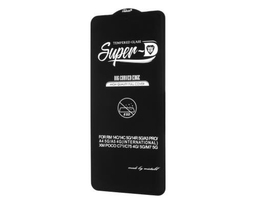 Захисне скло MIETUBL Super D ESD Xiaomi Redmi 14C black PLS-00-00146787