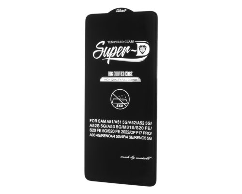 Захисне скло MIETUBL Super D ESD Samsung A536 Galaxy A53 5G 2022 black PLS-00-00146777