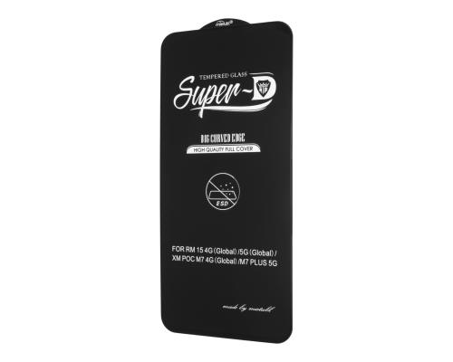 Захисне скло MIETUBL Super D ESD Xiaomi Redmi 15 5G Global black PLS-00-00150290