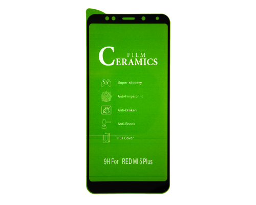 Захисна плівка Ceramic Xiaomi Redmi 5 Plus Full Glue black PLS-00-00069433