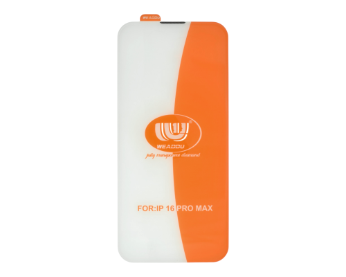 Захисне скло WEADDU Diamond FT Apple iPhone 16 Pro Max 4D clear PLS-00-00156198