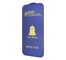 Захисне скло 4S ESD Antistatic для Apple iPhone 17 Air Full Glue black PLS-00-00145726