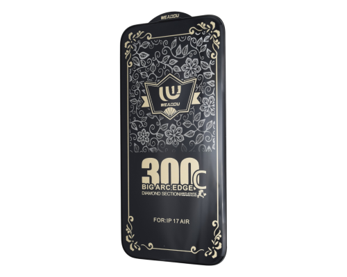 Захисне скло WEADDU 300C ESD Apple iPhone 17 Air 4D black PLS-00-00145796