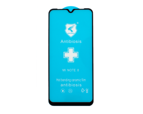 Захисна плівка Polycarbone Xiaomi Redmi Note 8 Full Glue 3D black PLS-00-00072495