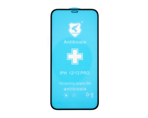 Захисна плівка Polycarbone Apple iPhone 12 Full Glue 3D black PLS-00-00072472