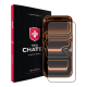 Захисне скло +NEU Chatel Corning Gorilla Glass для iPhone 16 Pro Max, 17 Pro Max Black PLS-00-00151366