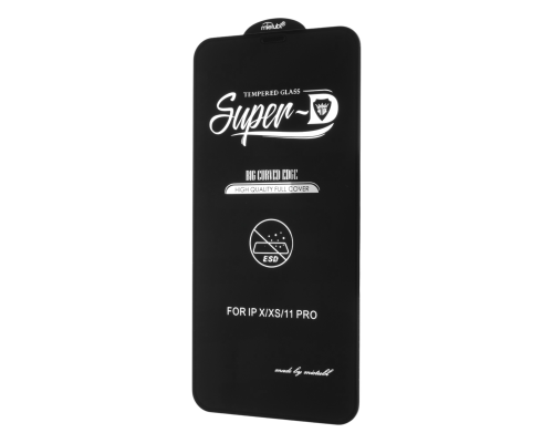 Захисне скло MIETUBL Super D ESD Apple iPhone X, XS, 11 Pro black PLS-00-00146739