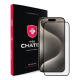 Захисне скло +NEU Chatel Corning Gorilla Glass для Apple iPhone 15 Pro Black PLS-00-00152124