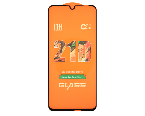 Захисне скло в тех упаковці для Huawei P Smart 2019 Full Glue (0.3мм 2.5D) black PLS-00-00106150