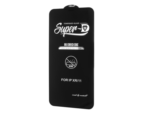 Захисне скло MIETUBL Super D ESD Apple iPhone XR, 11 black PLS-00-00146740