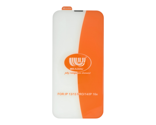 Захисне скло WEADDU Diamond FT Apple iPhone 13, 13 Pro, 14, 16e, 17e 4D clear PLS-00-00156189
