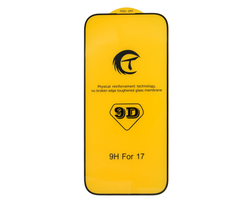 Захисне скло CT 9D для Apple iPhone 17 Full Glue black PLS-00-00145733