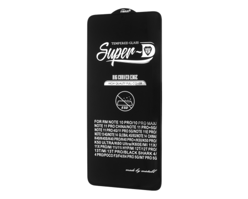 Захисне скло MIETUBL Super D ESD Xiaomi Redmi Note 11 4G black PLS-00-00146791