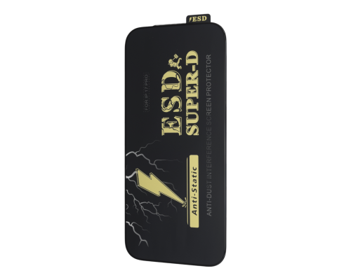 Захисне скло WEADDU Super D ESD Apple iPhone 17 Pro black PLS-00-00145799