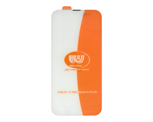 Захисне скло WEADDU Diamond FT Apple iPhone 13 Pro Max, 14 Plus 4D clear PLS-00-00156191