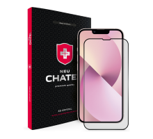 Захисне скло +NEU Chatel Corning Gorilla Glass для Apple iPhone 13, 13 Pro, 14, 16e, 17e Black PLS-00-00152128