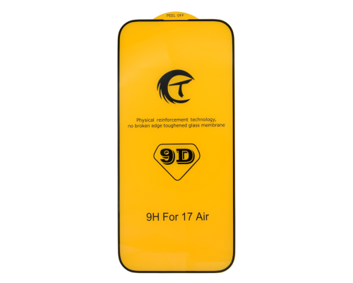 Захисне скло CT 9D для Apple iPhone 17 Air Full Glue black PLS-00-00145734
