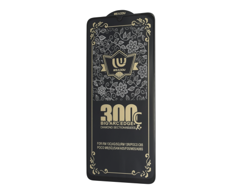 Захисне скло WEADDU 300C ESD Xiaomi Redmi 13C 4D black PLS-00-00139957