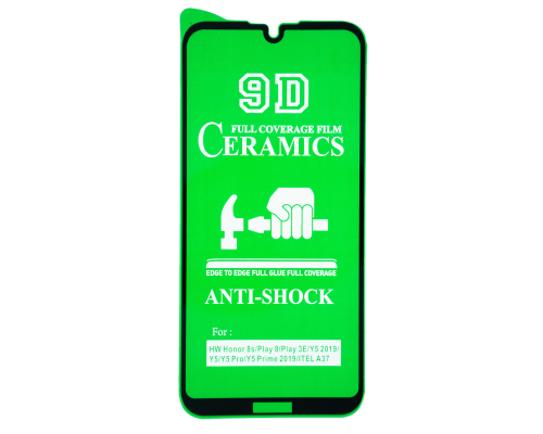 Захисна плівка Ceramic Huawei Y5 2019 Full Glue black PLS-00-00090862