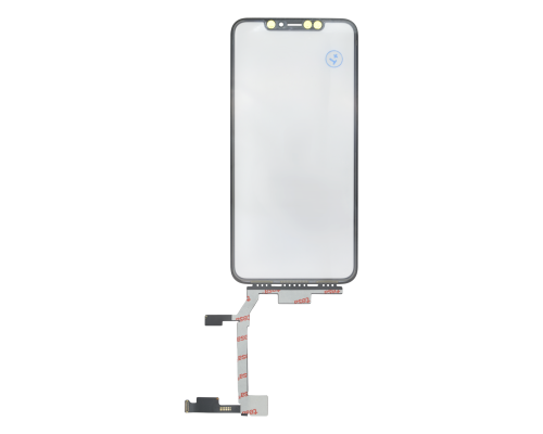 Сенсорне скло iPhone XS MAX black з довгим шлейфом PLS-00-00139995