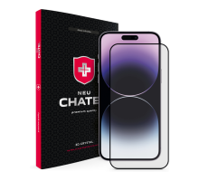 Захисне скло +NEU Chatel Corning Gorilla Glass для Apple iPhone 14 Pro Black PLS-00-00152129