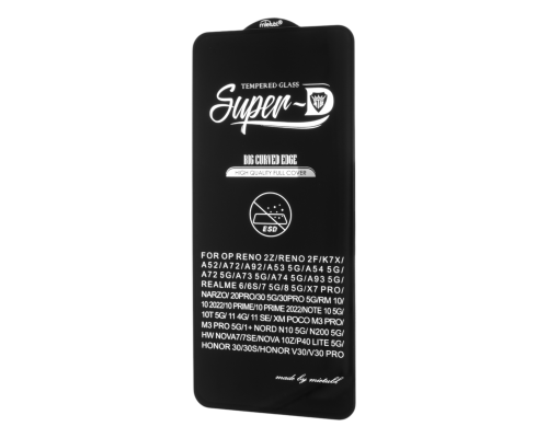 Захисне скло MIETUBL Super D ESD Realme 6 black PLS-00-00146743