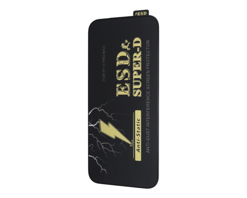 Захисне скло WEADDU Super D ESD Apple iPhone 17 Pro Max black PLS-00-00145801