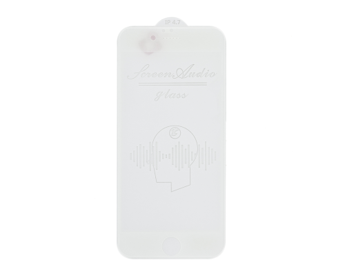 Захисне скло Protect Audio для Apple iPhone 6 Full Glue (0.3мм 2.5D) white PLS-00-00028470