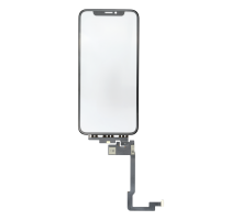 Сенсорне скло iPhone XS з OCA black з довгим шлейфом PLS-00-00140018
