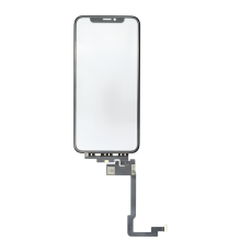 Сенсорне скло iPhone XS з OCA black з довгим шлейфом PLS-00-00140018