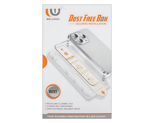 Захисне скло WEADDU Magic Box Apple iPhone 12, 12 Pro black PLS-00-00145558