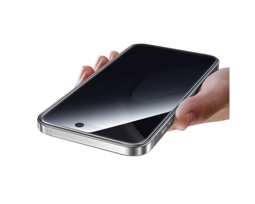 Захисне скло Privacy Hoco Bear Shield Apple iPhone 17 Pro Max black PLS-00-00157966