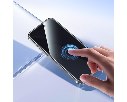 Захисне скло Privacy Hoco Bear Shield Apple iPhone 17 Pro Max black PLS-00-00157966