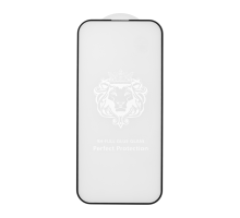 Захисне скло Lion для Apple iPhone 16 Pro, 17, 17 Pro Full Glue (0.3мм 2.5D) black PLS-00-00150353