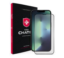 Захисне скло +NEU Chatel Corning Gorilla Glass для Apple iPhone 14 Pro Max Black PLS-00-00152130