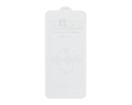 Захисне скло Protect Audio для Apple iPhone 7 Full Glue (0.3мм 2.5D) white PLS-00-00028471