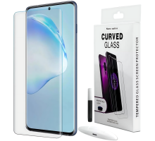 Захисне скло UV для Huawei Mate 20 Pro (0.3мм 3D) clear з UV клеєм і лампою PLS-00-00024116