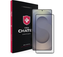 Захисне скло +NEU Chatel Ultra Clear AR для Samsung S931 Galaxy S25 Black PLS-00-00152133