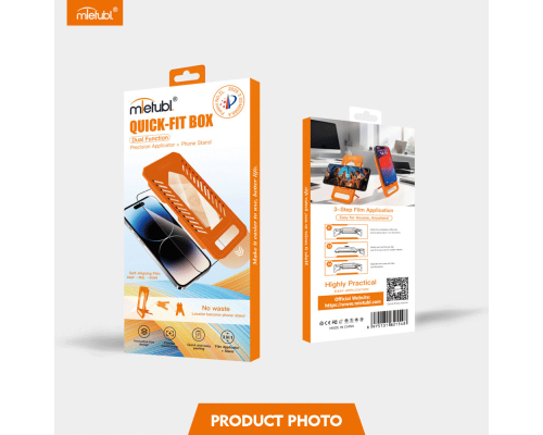 Захисне скло MIETUBL Quick Fit Box для iPhone 13 Pro Max black PLS-00-00165269