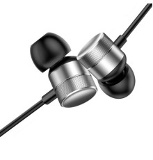 Навушники Baseus Encok Wire Earphone H04 Silver 3.5 mini-jack