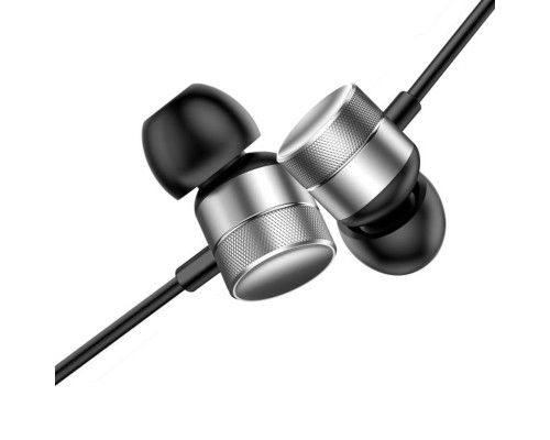 Навушники Baseus Encok Wire Earphone H04 Silver 3.5 mini-jack