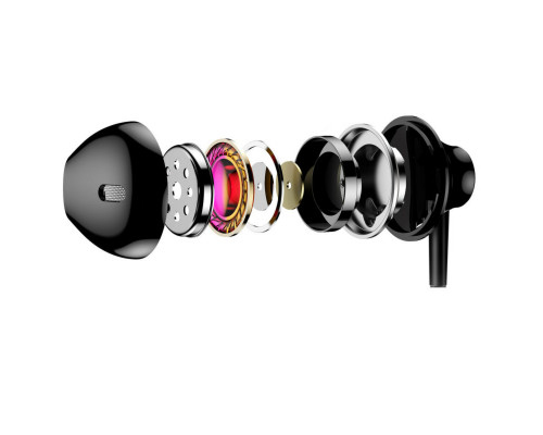 Навушники Baseus Enock H06 lateral in-ear Wire Earphone Black 3.5 mini-jack