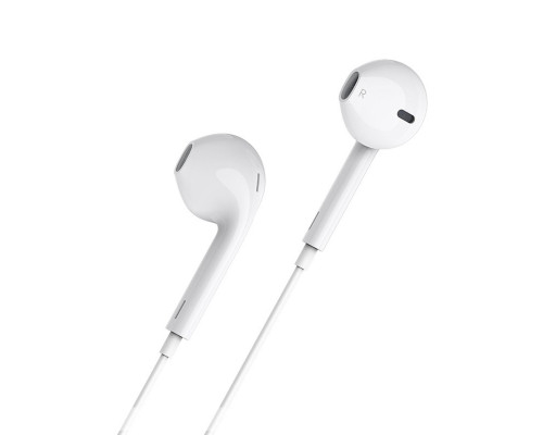 Навушники BOROFONE BM27 Amazing sound Type-C earphones with mic White