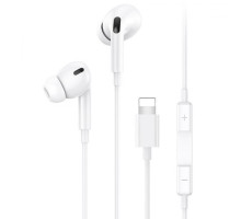 Навушники Usams SJ453 EP-41 Lightning In-ear Earphone 1.2m White