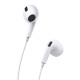 Навушники Baseus Encok 3.5mm lateral in-ear Wired Earphone H17 White