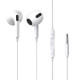 Навушники Baseus Encok 3.5mm lateral in-ear Wired Earphone H17 White