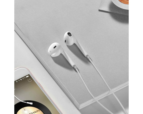 Навушники HOCO M80 Original series earphones for iP display set(20PCS) White