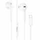 Навушники HOCO M80 Original series earphones for iP display set(20PCS) White