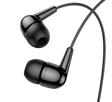 Навушники HOCO M97 Enjoy universal earphones with mic Black