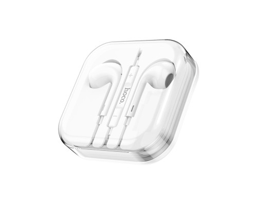 Навушники HOCO M1 Max crystal earphones with mic White